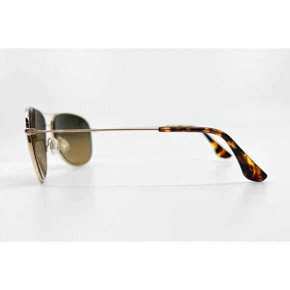 Maui Jim Cliff House MJ247-16 Gold Bronze Polarized Sunglasses 59-15-120 8572